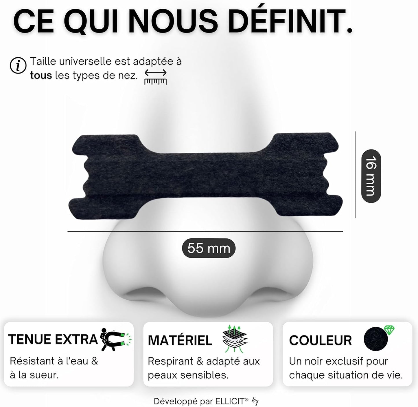 AERONOX™ - Bandes Nasales Anti Ronflements