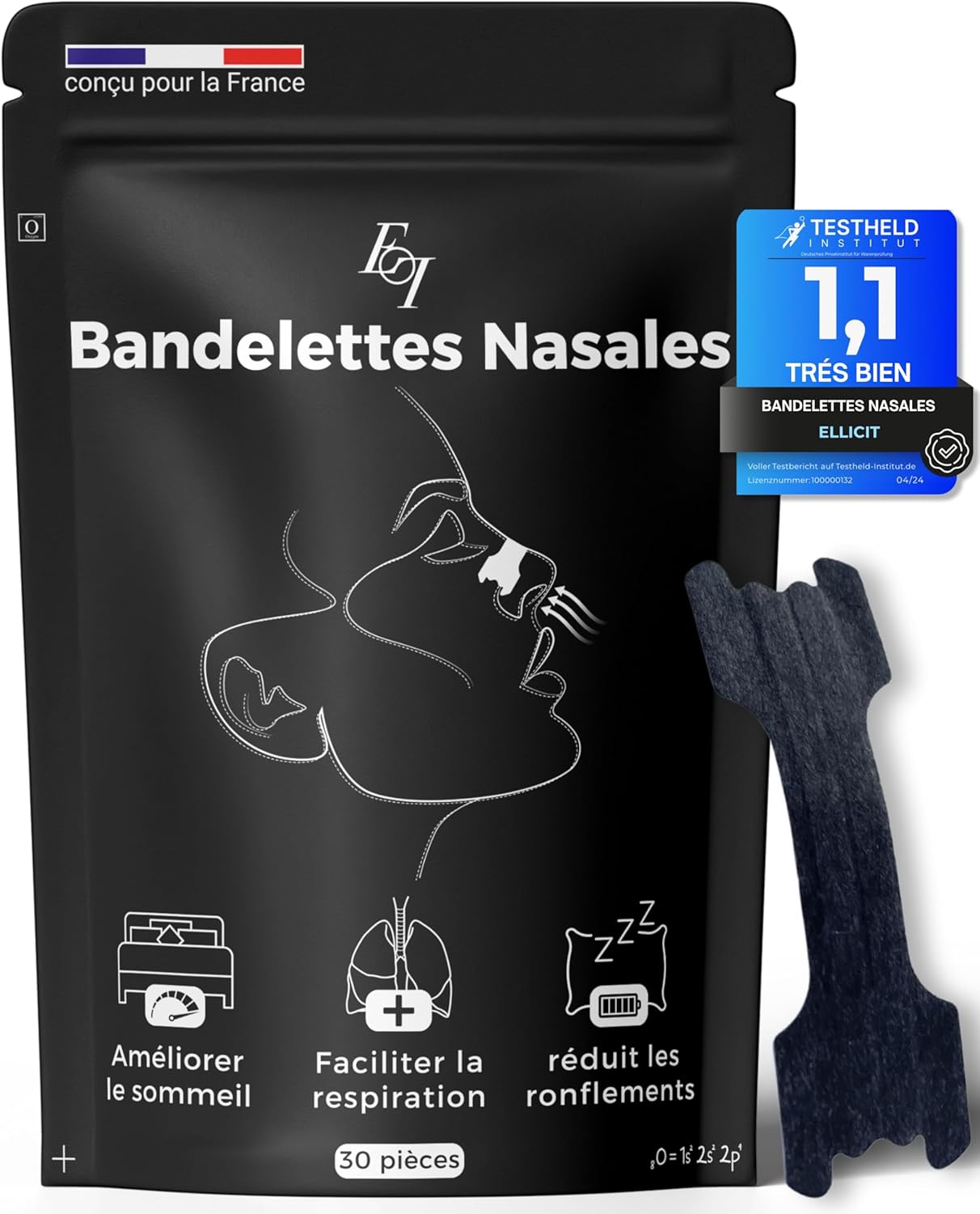AERONOX™ - Bandes Nasales Anti Ronflements