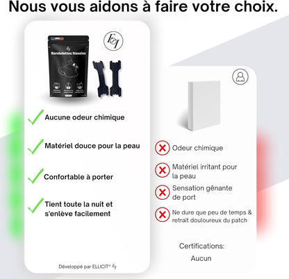 AERONOX™ - Bandes Nasales Anti Ronflements