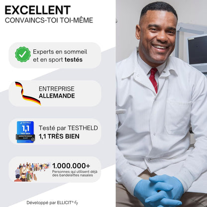 AERONOX™ - Bandes Nasales Anti Ronflements